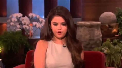 257 Selena Gomez Scared Again On The Ellen Degeneres Show Youtube