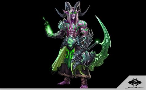 Night Elf Demon Hunter By Shadowpriest On Deviantart Warcraft