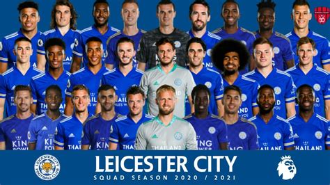 Squad Leicester City 20202021 ~ Skuad Leicester City Season 202021