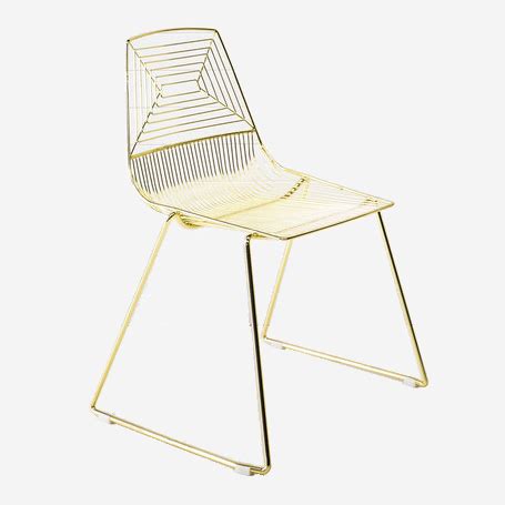 Please enter your details below or email us on enquiries@diningchair.co.uk. Gold Wire Chair - Available April 2019 - Collective ...