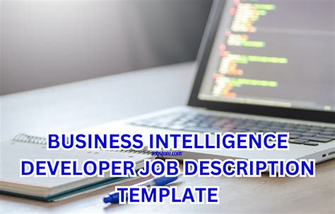 Business Intelligence Developer Job Description Template Jobstore