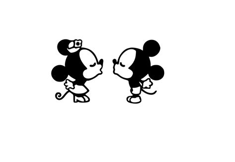 154 Mickey Mouse Love Svg Svg Png Eps Dxf File