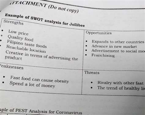 Swot Analysis Of Jollibee Docx Strengths Delicious Food Drinks And My Xxx Hot Girl