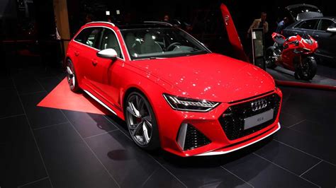 Audi RS6 Avant looks red hot at the 2019 Frankfurt Motor Show