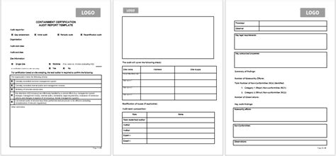 It departs from the standard audit report delay studies by incorporating characteristics of board of directors and audit committee. Audit Report Templates | Office Templates Online