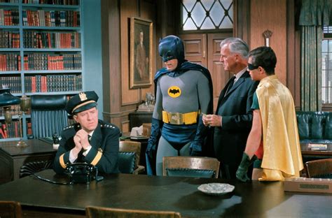 Meanwhile Back At Gotham City Police Headquarters Adam West