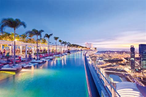 Best Hotel Pool In 2015 Marina Bay Sands Singapore International