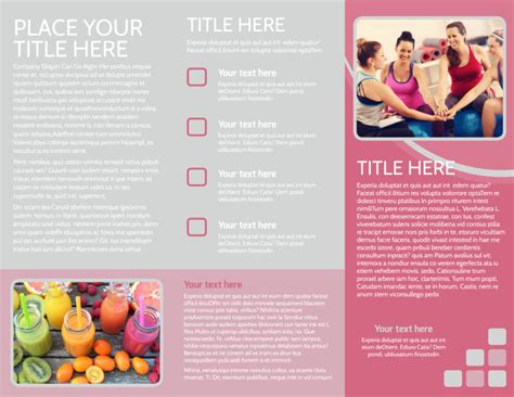 Pregnancy Brochure Template Free