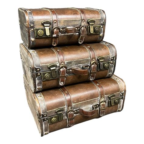 Set3 Decorative Suitcases Chairish