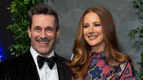 Jon Hamm Just Went Red Carpet Official With Girlfriend Anna Osceola At