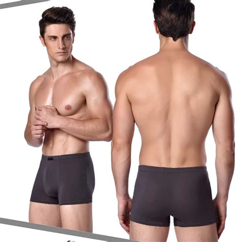 Men Panties Mens 4pcslot Underwear Meryl Boxers Modal Boxer Men Sexy Boxer Ventilate Plus Size