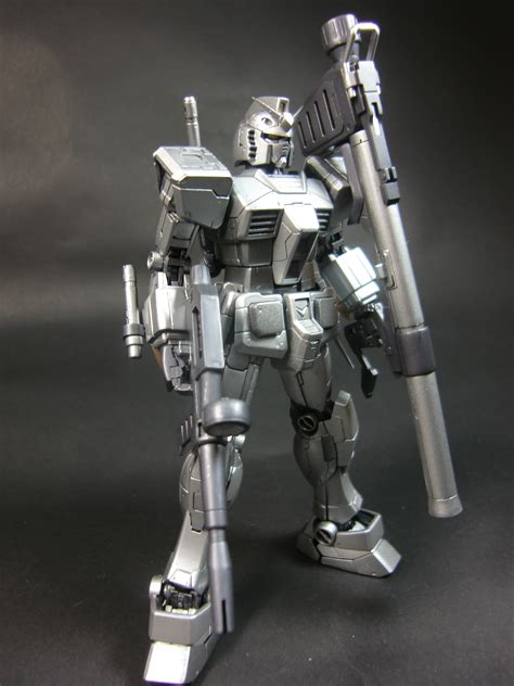 A city of a past memory. RG 1/144 RX-78-2 Gundam: Custom Paint w/additional Weapons ...