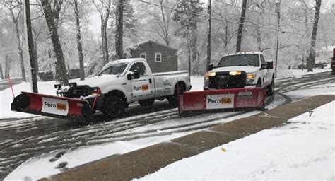 did pornhub actually plow snow in boston