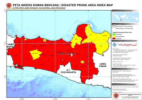 Peta Indeks Rawan Bencana Disaster Prone Area Dinsos Jatengprov Go