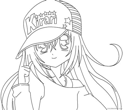 Sad Anime Coloring Pages At Getdrawings Free Download