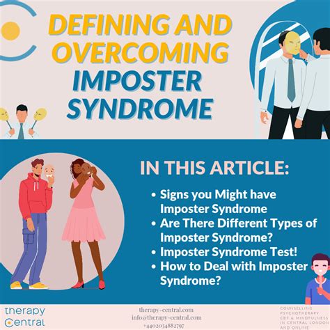 Defining And Overcoming Imposter Syndrome Therapy Central