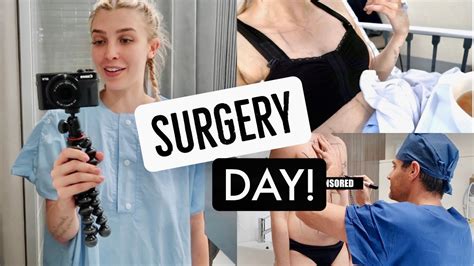 Breast Lift Surgery Pre Op And Surgery Day Before And Afters Youtube