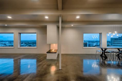 Penthouse Loft Downtown Billings Modern Living Room Other By