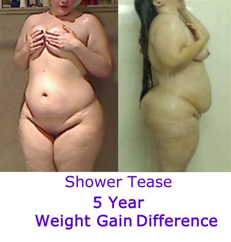 Hayden Blue 5 Year Weight Gain Difference Shower Tease 720p