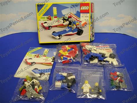 Lego 6591 Nitro Dragsters Classic Town Race Car Set 1989 New Image Number 1