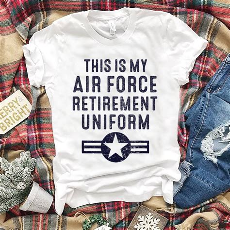 This Is My Air Force Retirement Uniform Hoodie Hoodie Sweater