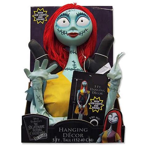 Buy Nightmare Before Christmas Sally Hanging Decor 5 Ft Tall With Led