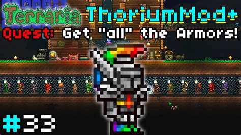 Terrarium Armor Terraria Mod Thoriummod 33 Final Quest Get