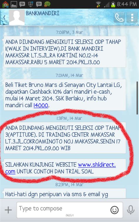 Contoh Email Perusahaan Palsu