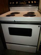 Photos of Old Hotpoint Electric Stoves