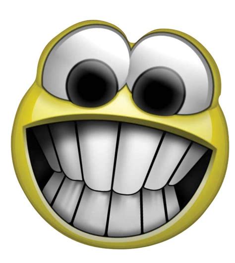 ♥se♥ 18 Smiley Chompers Crazy Smiley Face Emoticon Smiley