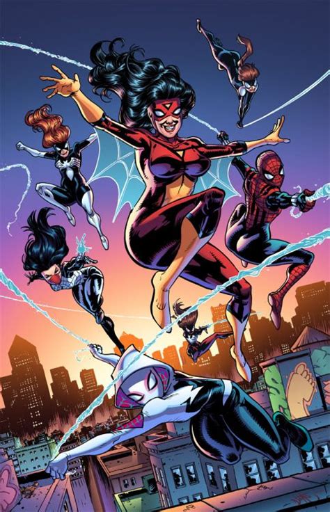 travisellisor “ spider women by nate stockman and jeremiah skipper ” spider woman marvel
