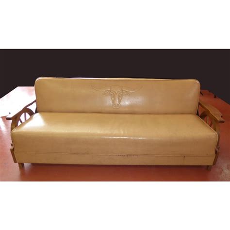 Wagon wheel antiques, easley, south carolina. Vintage Western Cowboy Wagon Wheel Sleeper Sofa & Rocking ...