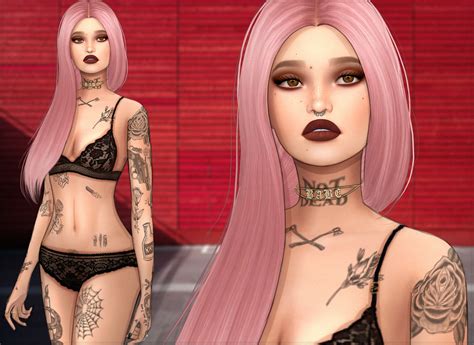 Sims 4 Ccs The Best Tattoos By Crybvbies