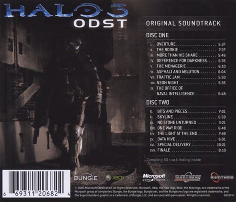 Original Soundtrack Halo 3 Odst Michael Salvatori Cd Album