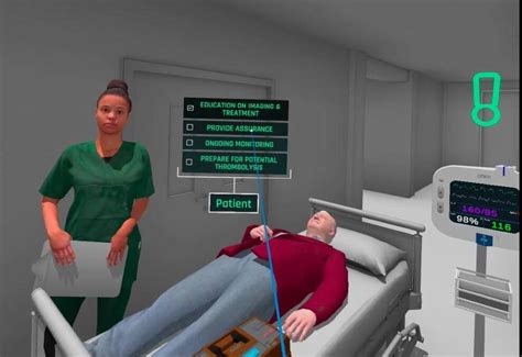 Virtual Reality Training Program For Nurses Treating Stroke Newcastle