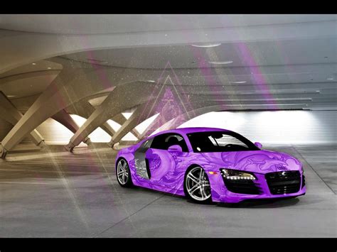 Purple R8 Audi I Want This Car Audi R8 Audi Audi R8 Interior