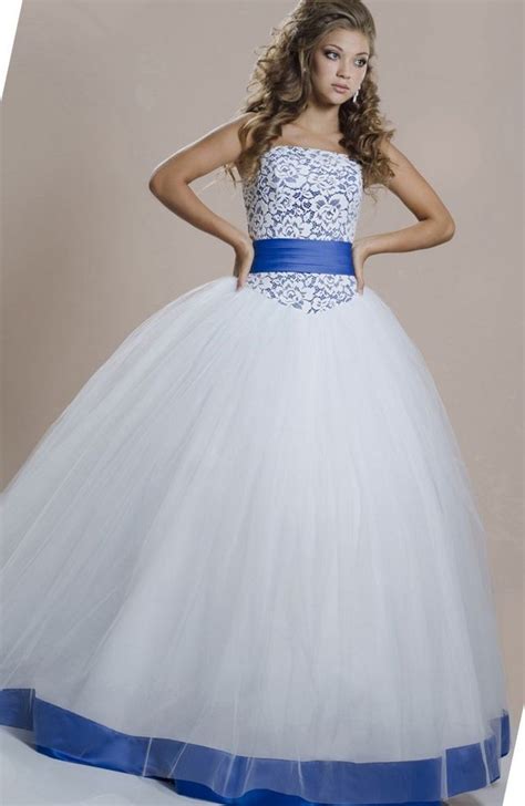Shop with afterpay on eligible items. Blue Wedding Dresses