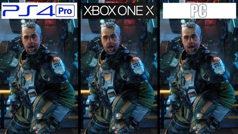 Titanfall 2 Xbox One X Vs Ps4 Pro Vs Pc 4k Graphics Comparison