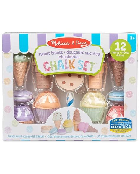 Melissa And Doug Ice Cream And Cake Chalk Set