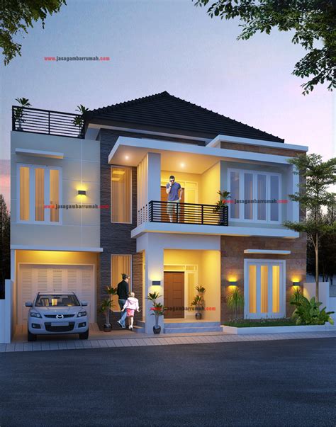 Paling tepat dalam menyajikan gambar desain kreatif model rumah minimalis 1 dan 2 lantai. Model Gambar dan Foto Desain Rumah Minimalis 2 Lantai Terbaik!