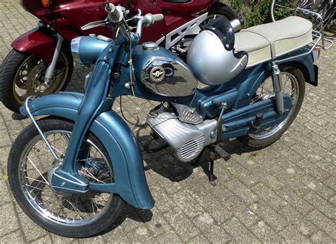 Zündapp, Oldtimer-Moped, gesehen beim Schleppertreffen in Freiamt, Juni