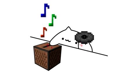 Bongo Cat Minecraft Stal Youtube