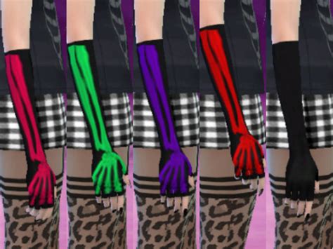 Sims 4 Fingerless Gloves