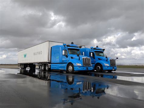 Autonomous Tractor Trailers In Atlanta Deployed By Waymo
