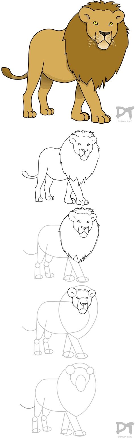 Tutorial How To Draw A Lion In 16 Easy Steps How
