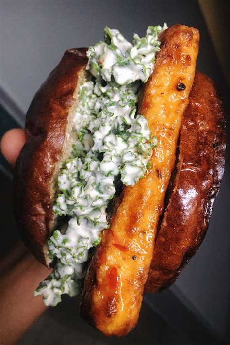 How to make buffalo chicken lettuce wraps. Spicy Vegan Buffalo Chicken Sandwich | From the Comfort of ...