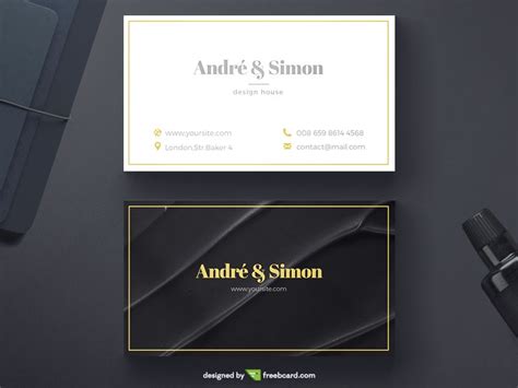 20 Professional Business Card Design Templates For Free Download