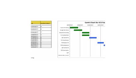 website development gantt chart