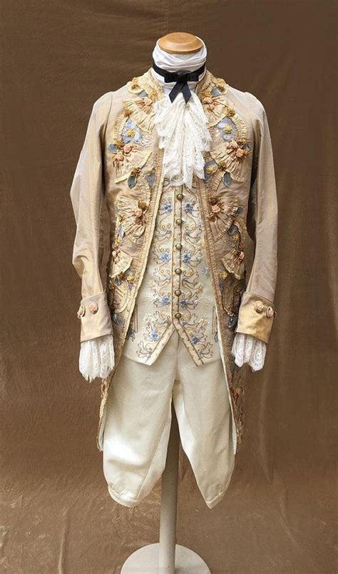 1700 Rococò Costume For Men Etsy Italia Moda Rococó Ropa Del Siglo