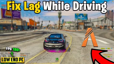 Fivem Gta How To Fix Lag While Driving In Fivem Roleplay Youtube